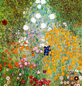 Flower Garden Gustav Klimt